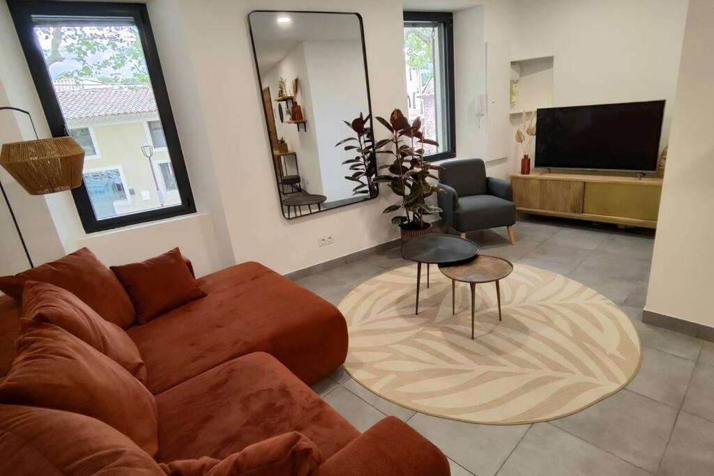 Tres Bel Appartement Climatise - Chez Tom Et Anna Bédoin Exterior foto